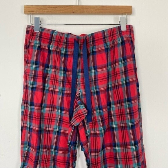 VS VICTORIA’S SECRET Red Plaid Pajamas Set Holiday Christmas Cozy Size Small - Picture 3 of 9